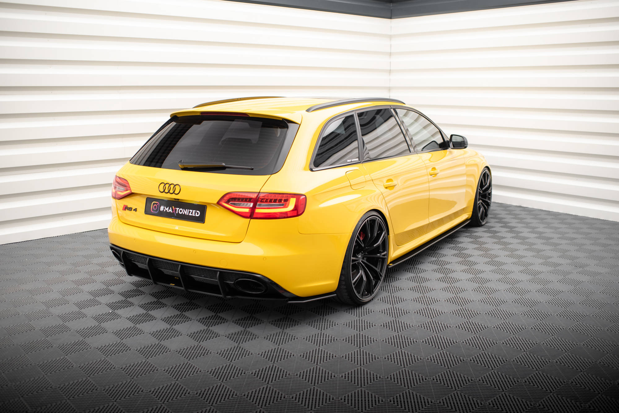 Street Pro Heck Ansatz Flaps passend für Audi RS4 B8