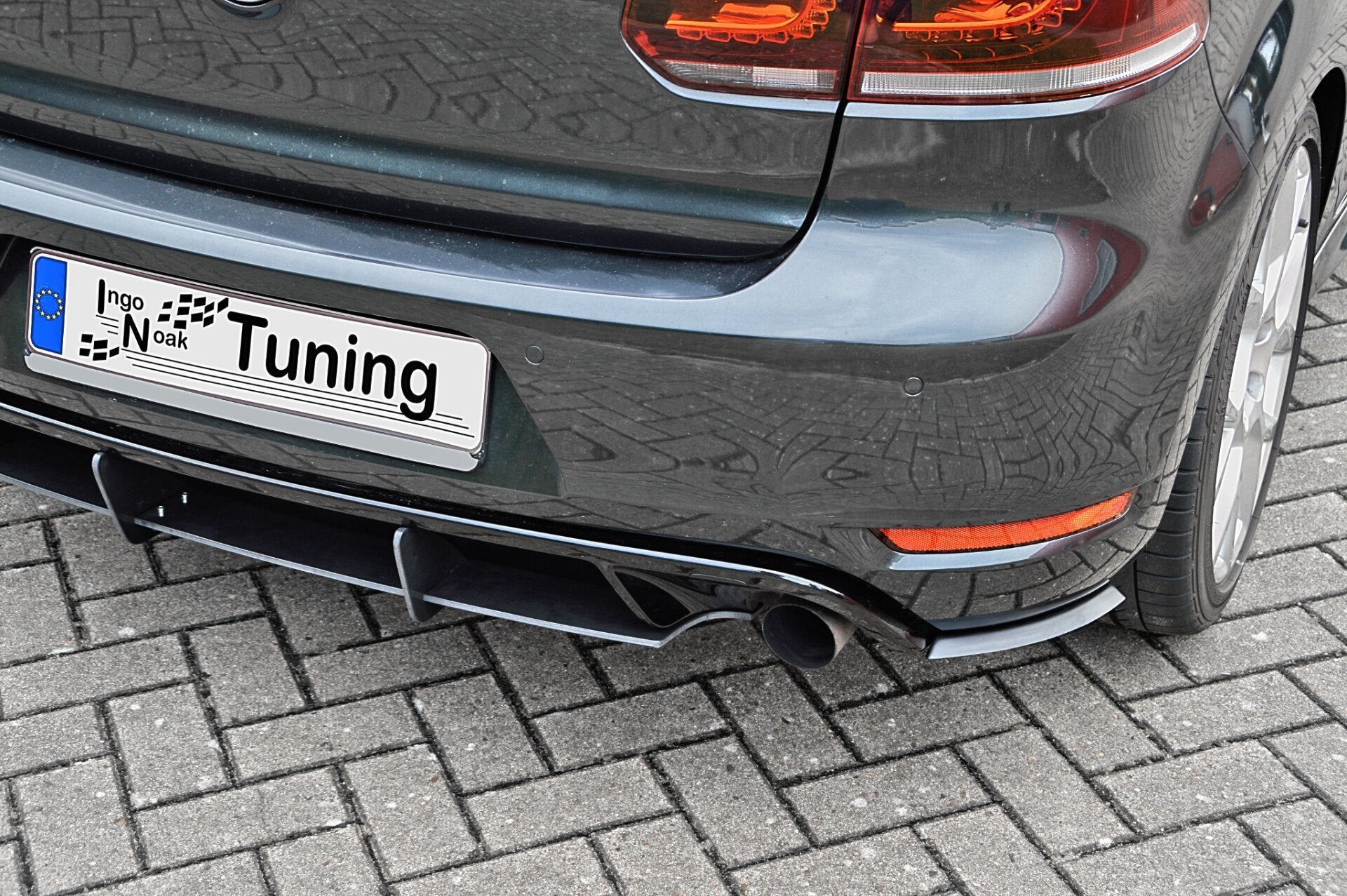 Bodykit für VW Golf 6 GTI Edition35 (Schwarz Matt)