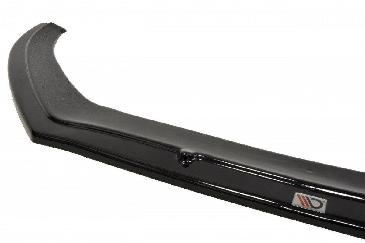 Street+ Spoilerlippe Front Ansatz V.1 passend für Audi A4 B8 FL schwarz Hochglanz