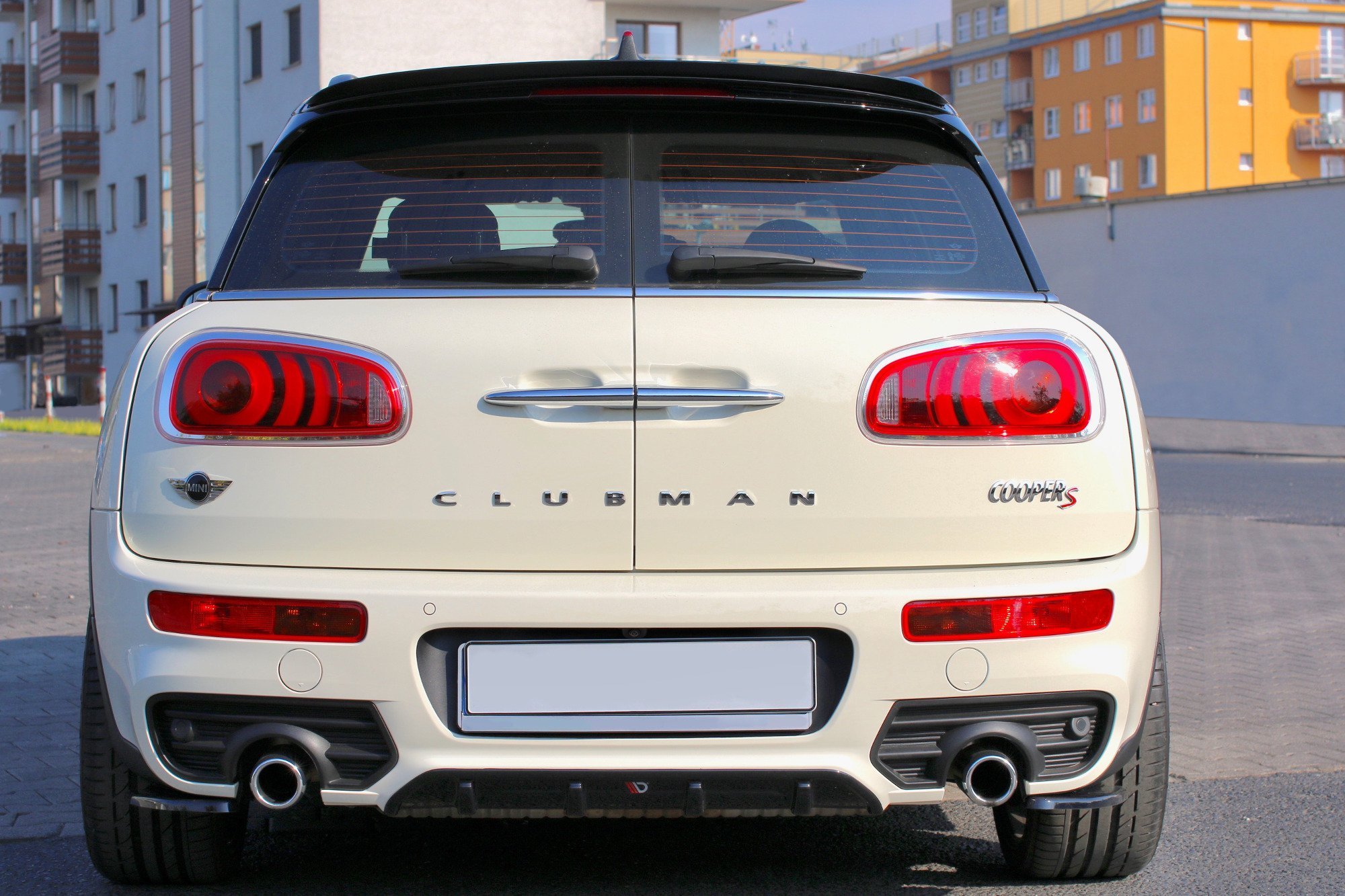 Spoiler CAP V.1 für Mini Cooper Clubman John Cooper Works F54 schwarz Hochglanz