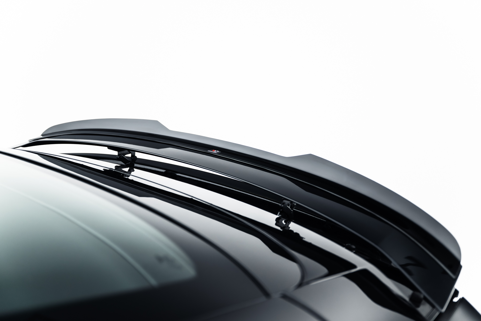 Heckspoiler Lippe passend für Bentley Continental GT Coupe Mk3 schwarz Hochglanz