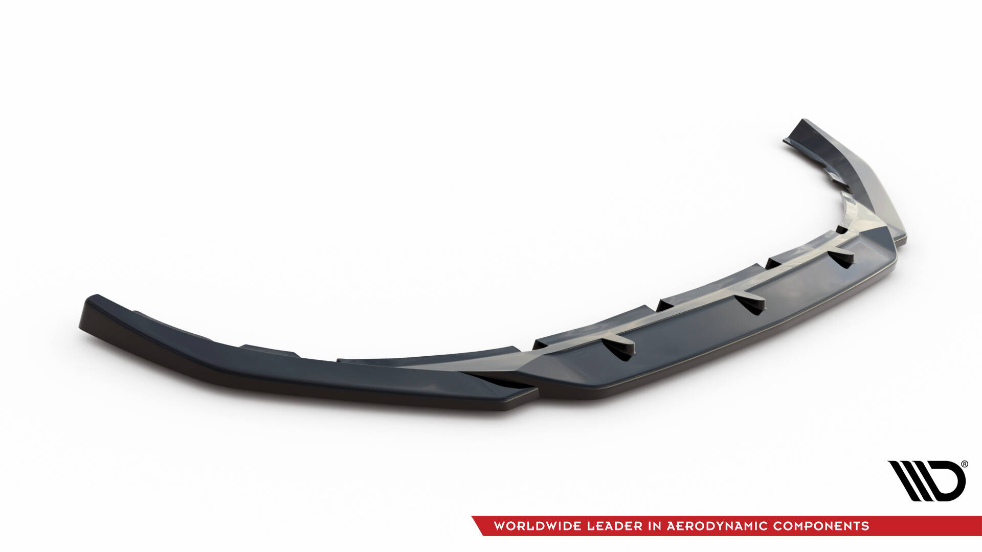 Street+ Spoilerlippe Front Ansatz V.2 passend für Volvo S60/V60 R-Design Mk3 schwarz Hochglanz