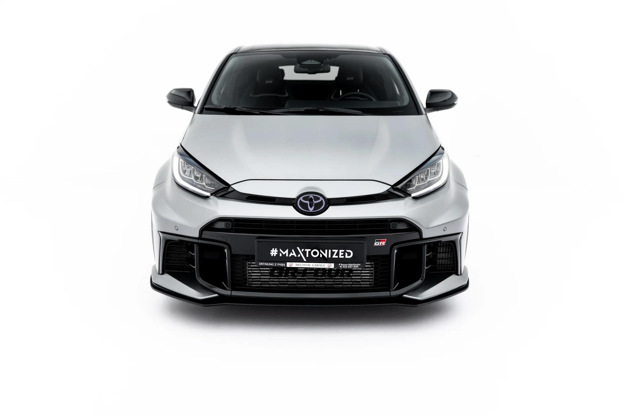 Frontlippe passend für Toyota GR Yaris Mk4 Facelift schwarz matt