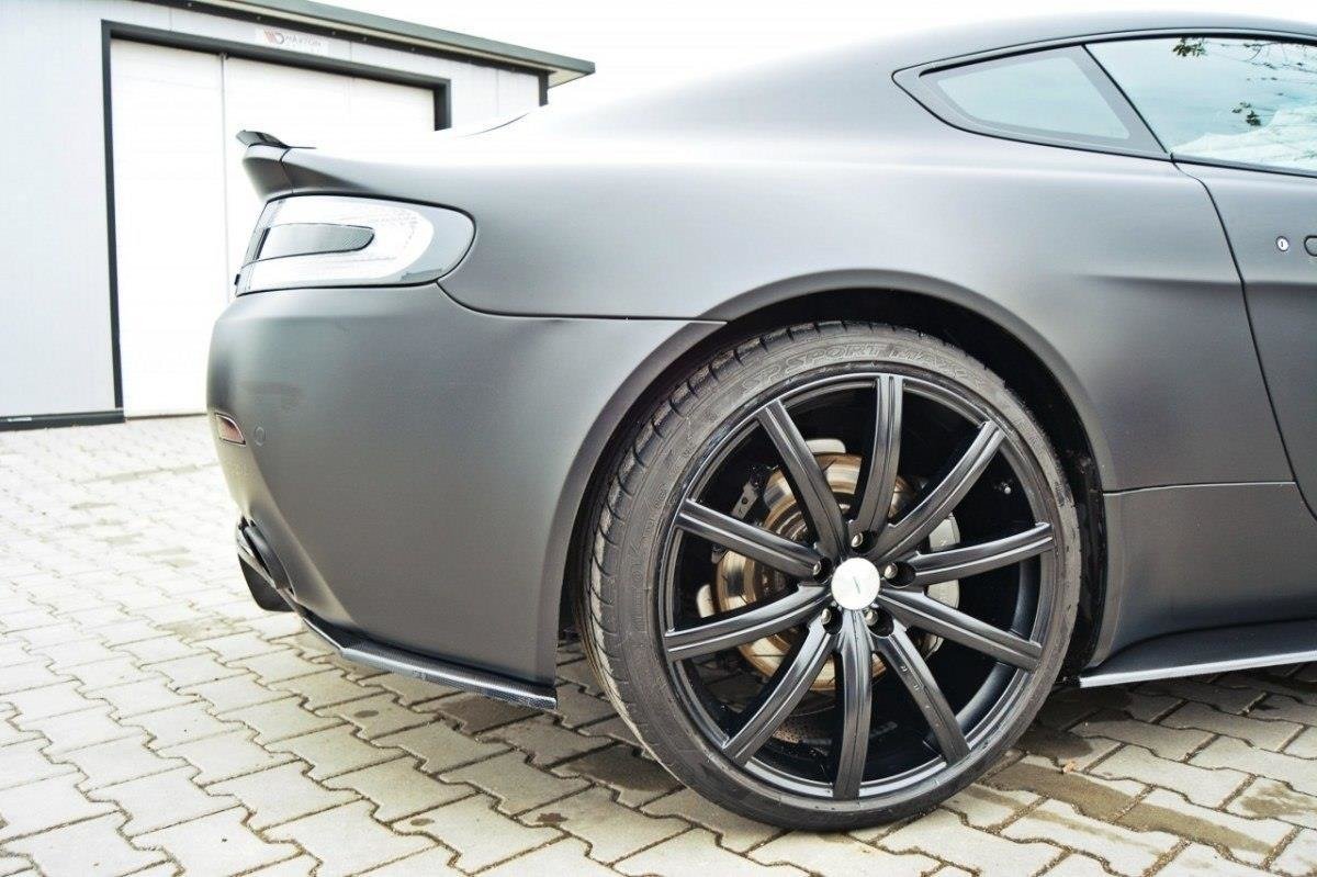 Diffusor Flaps passend für Aston Martin V8 VANTAGE Carbon Look