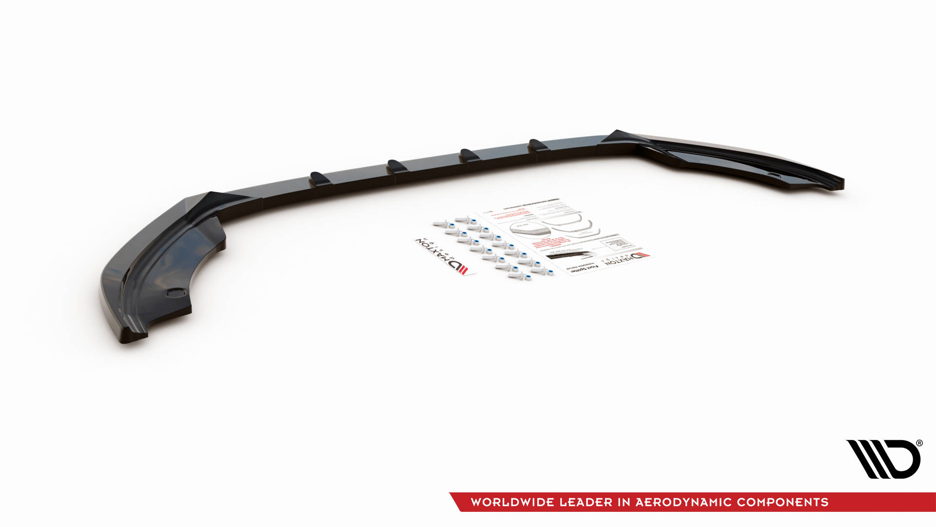Street+ Spoilerlippe Front Ansatz V.1 passend für Seat Ibiza FR/ Standard Mk5 schwarz Hochglanz