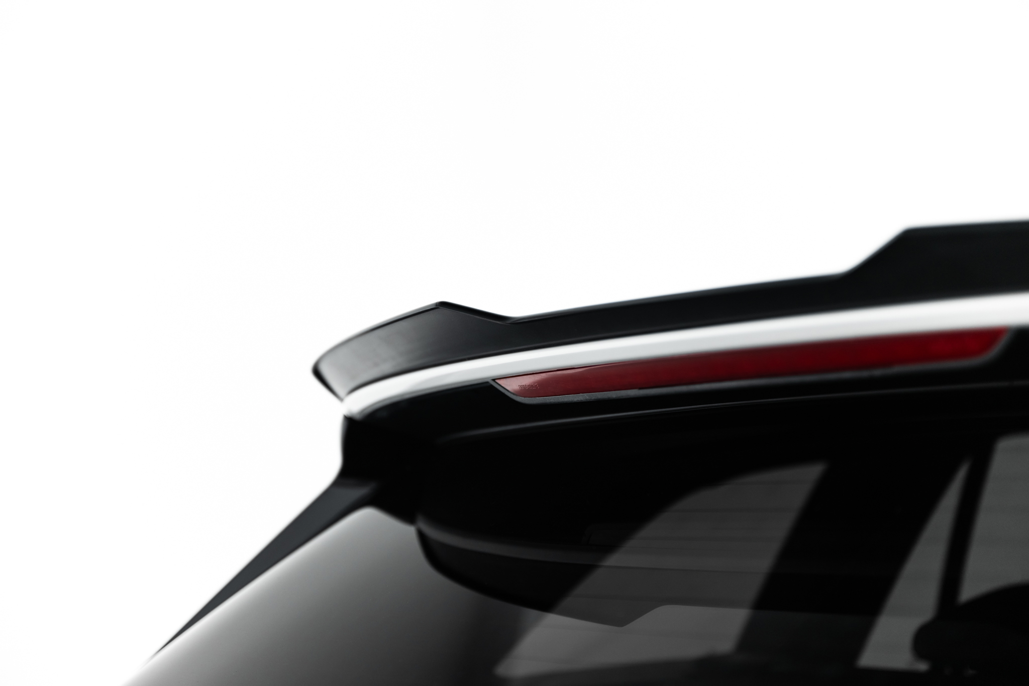 Heck Spoiler Aufsatz Abrisskante passend für VW Golf R Variant Mk8 / Mk8 FL schwarz Hochglanz