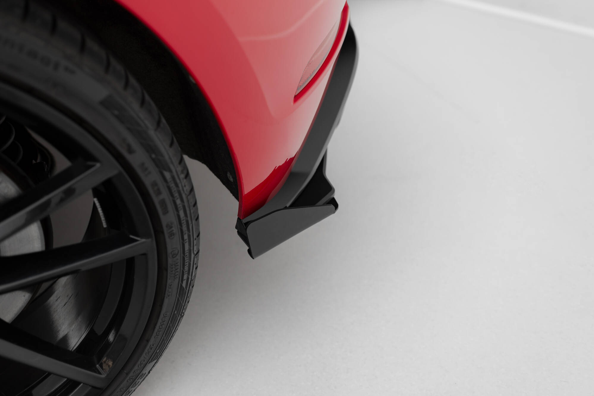 Street Pro Heck Ansatz Flaps passend für VW Golf 7 R FL schwarz Hochglanz