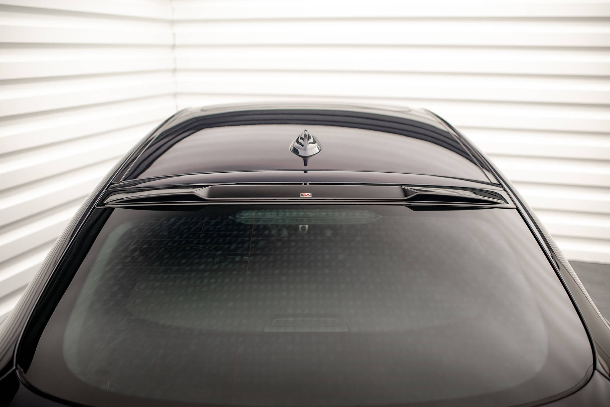 Heckscheiben Spoiler passend für BMW X6 M-Paket F16 Carbon Look