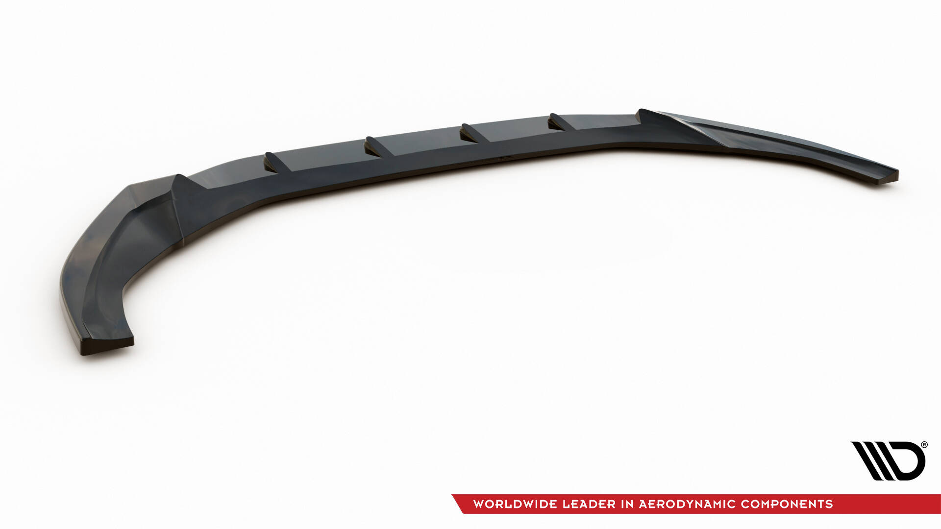 Street+ Spoilerlippe Front Ansatz V.2 passend für Audi S5 / A5 S-Line F5 FL schwarz Hochglanz