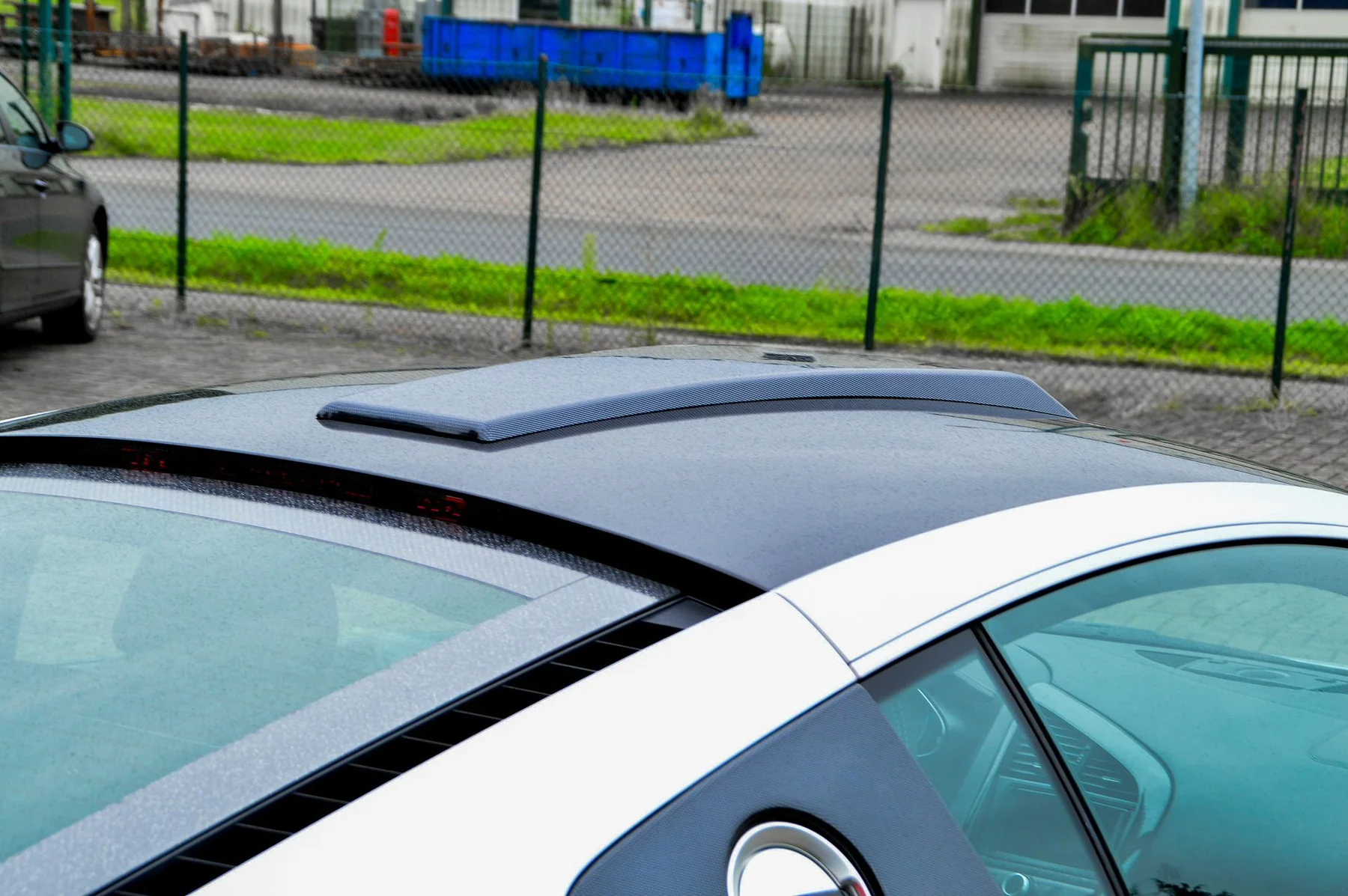 Luftauslass Dachhutze aus ABS für Audi R8 42 Bj. 2006-2015