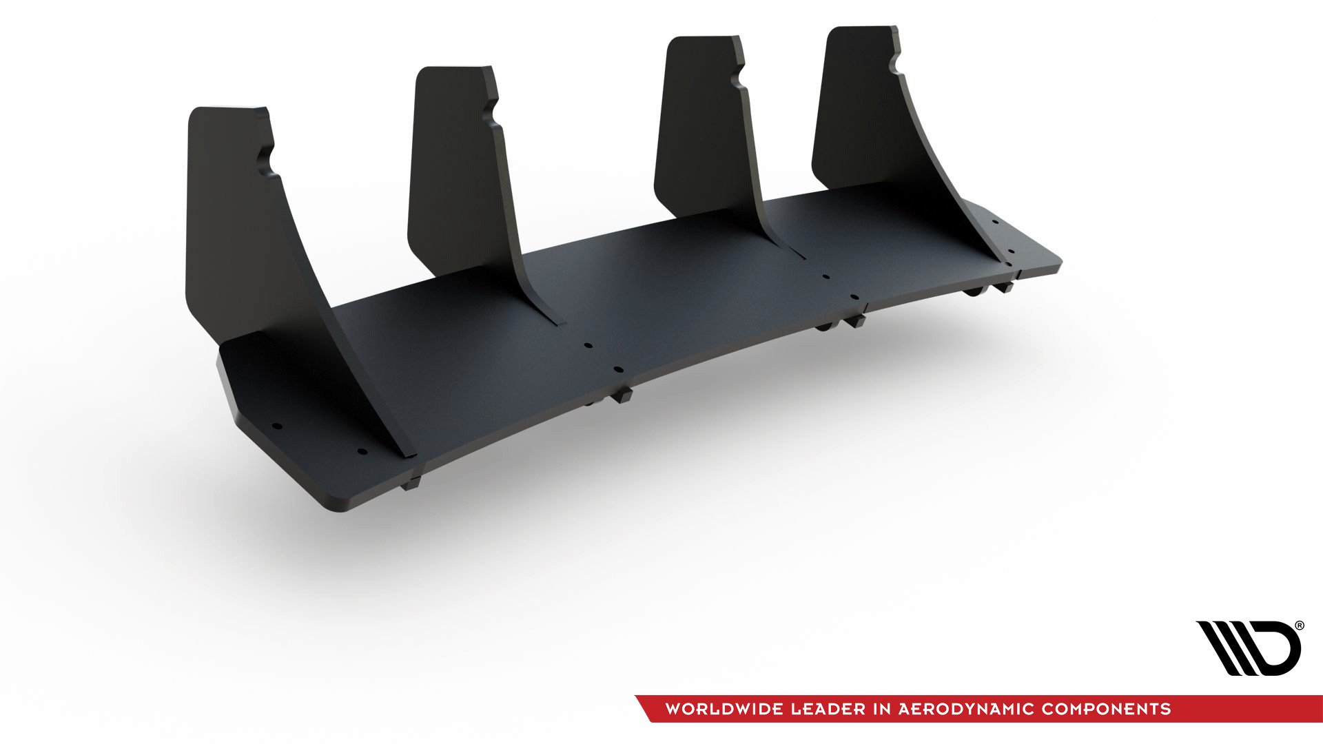 Street Pro Heckschürze Heck Ansatz Diffusor V.2 passend für Audi RS3 8V Sportback schwarz-rot