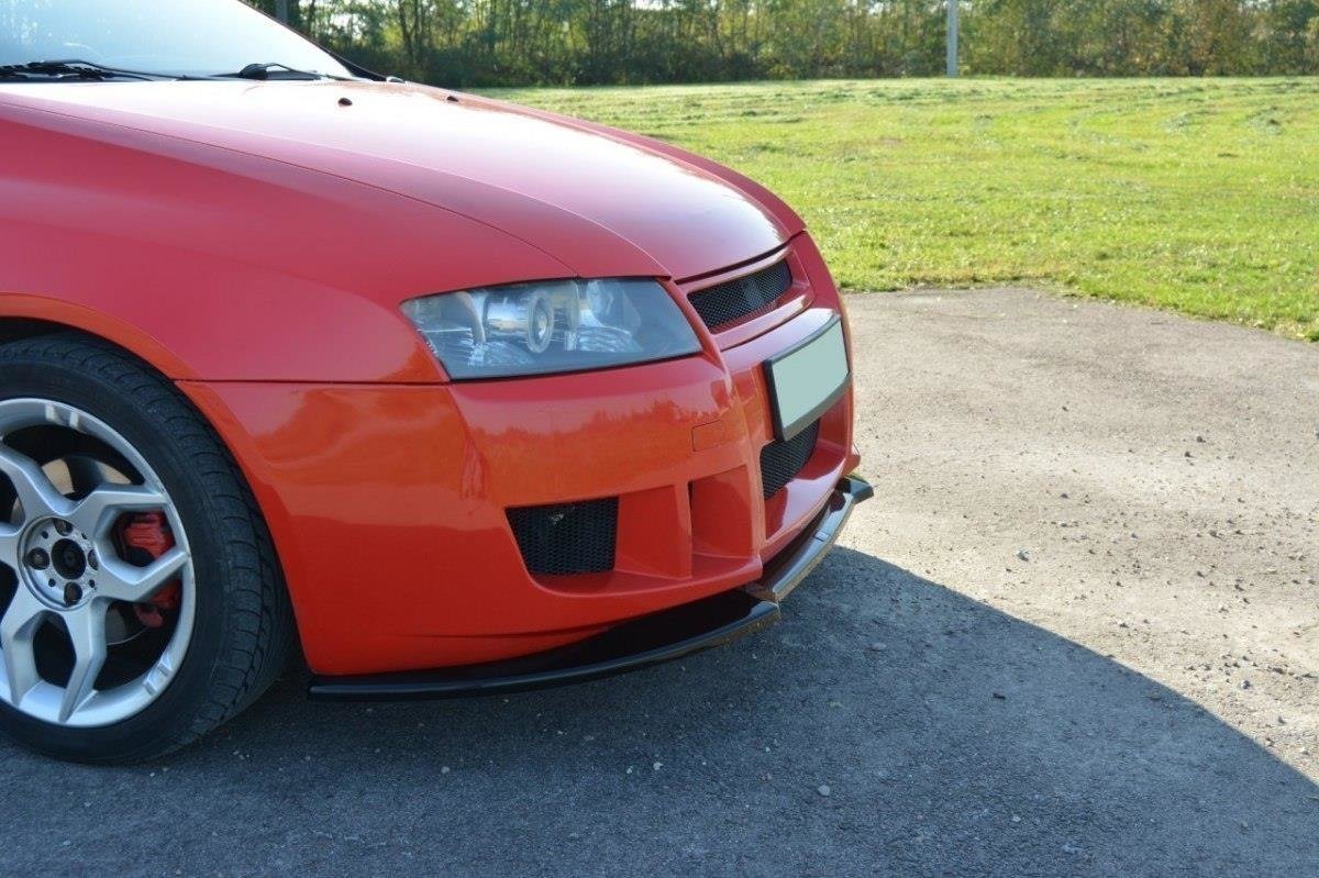 Street+ Spoilerlippe Front Ansatz passend für Fiat Stilo Schumacher schwarz Hochglanz