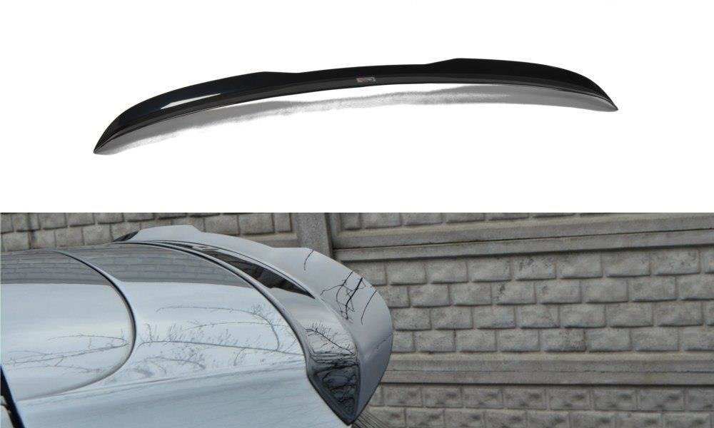 Spoiler CAP für MAZDA 3 MK2 SPORT vor Facelift schwarz Hochglanz