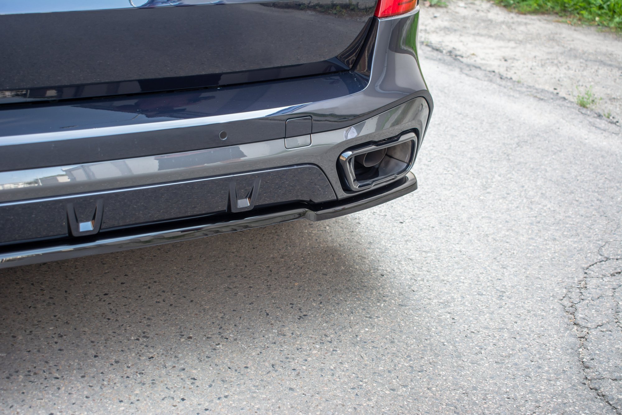Heckansatz BMW X5 G05 M Paket schwarz Hochglanz