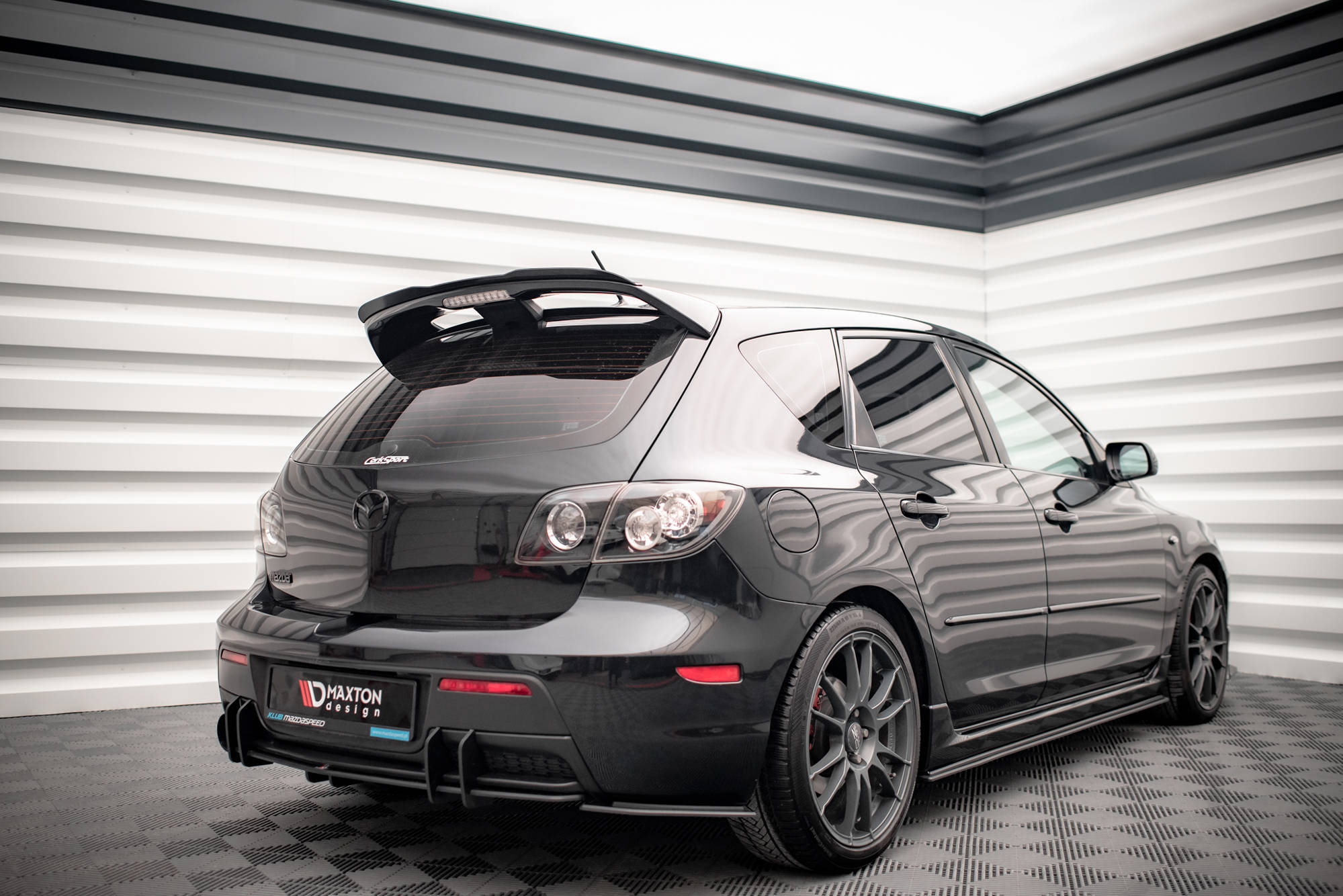 Street Pro Heck Ansatz Flaps passend für Mazda 3 MPS Mk1 US-Spec Version