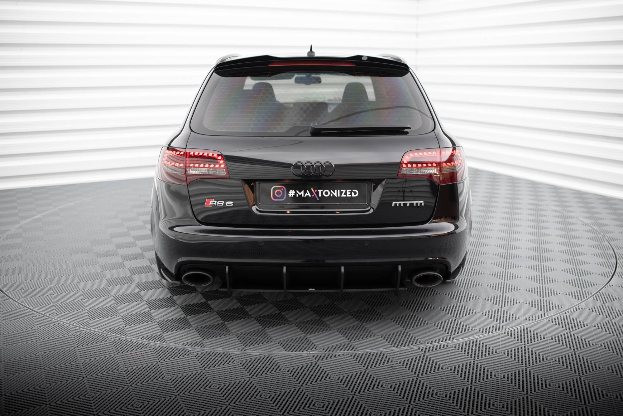 Street Pro Heck Ansatz Flaps passend für Audi RS6 Avant C6