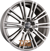 2DRV by WHEELWORLD WH18 Daytonagrau Hochglanz Poliert (DGP+) Einteilig 20 Zoll