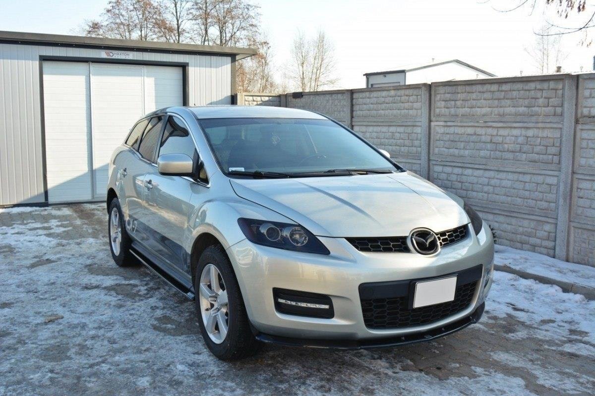 Street+ Spoilerlippe Front Ansatz passend für Mazda CX-7 schwarz Hochglanz