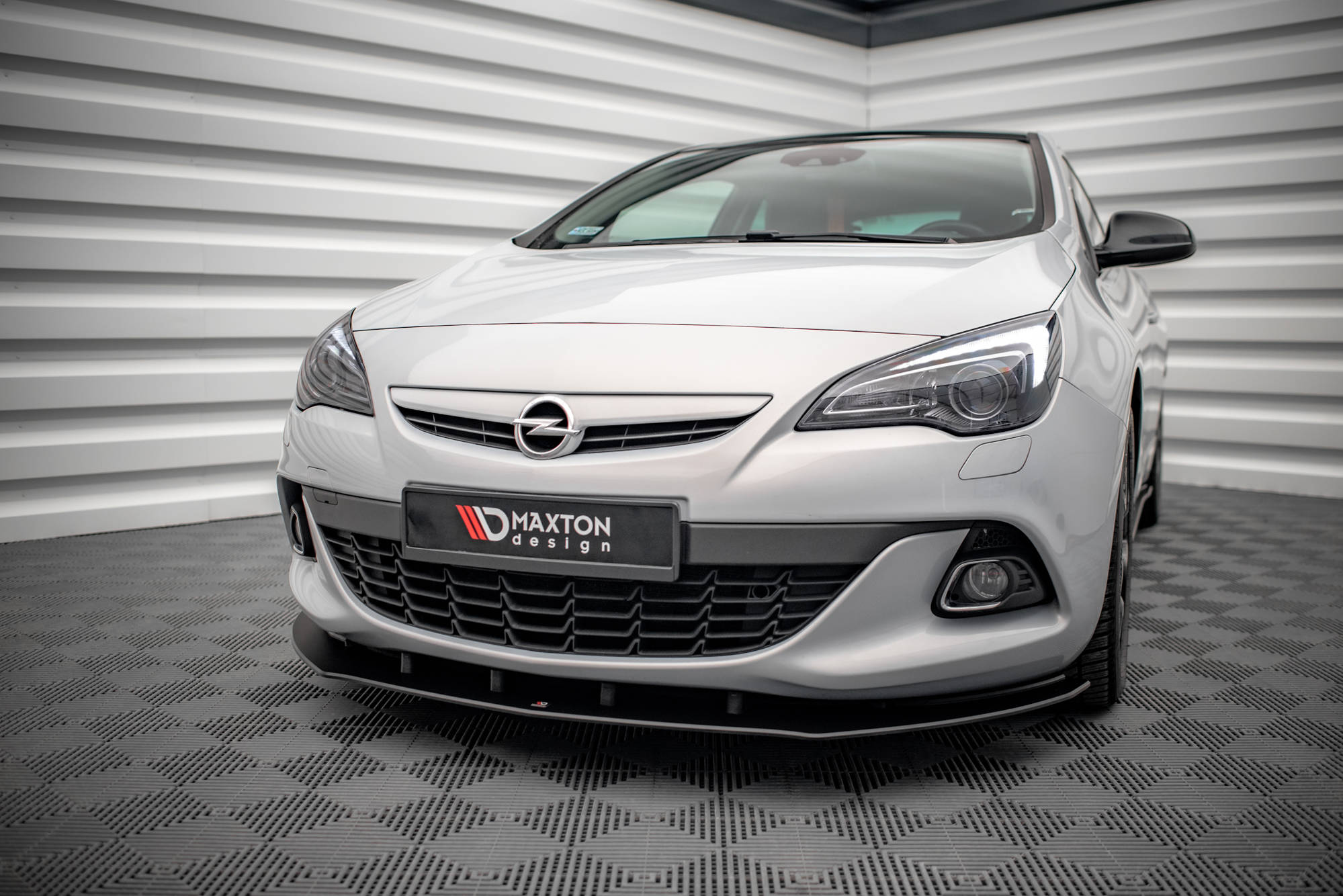 Street Pro Spoilerlippe Front Ansatz passend für Opel Astra GTC OPC-Line J