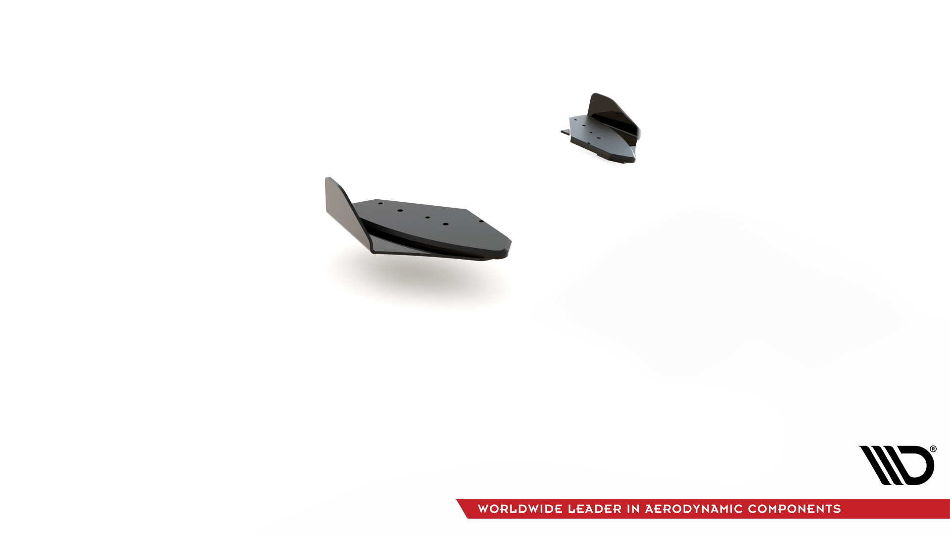 Street Pro Heck Ansatz Flaps passend für VW Golf 6 GTI Mk6 rot+ Hochglanz Flaps