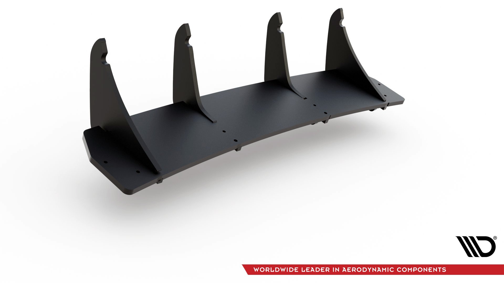 Street Pro Heckschürze Heck Ansatz Diffusor V.1 passend für Audi RS3 8V Sportback schwarz-rot
