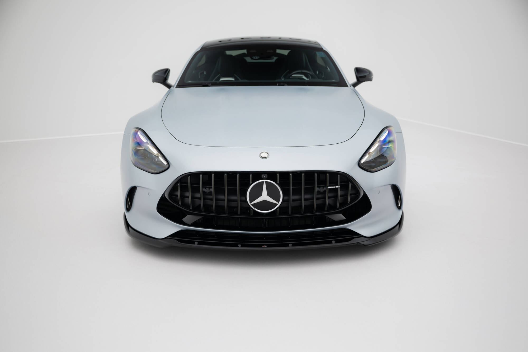 Street+ Spoilerlippe Front Ansatz V.2 passend für Mercedes-AMG GT 63 / 55 / 63 S E Performance C192 schwarz Hochglanz