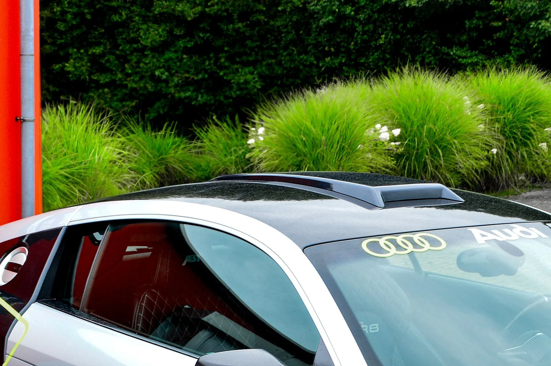 Luftauslass Dachhutze aus ABS für Audi R8 42 Bj. 2006-2015