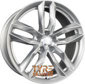 2DRV by WHEELWORLD WH40 Race Silber Lackiert (RS) Einteilig 19 Zoll