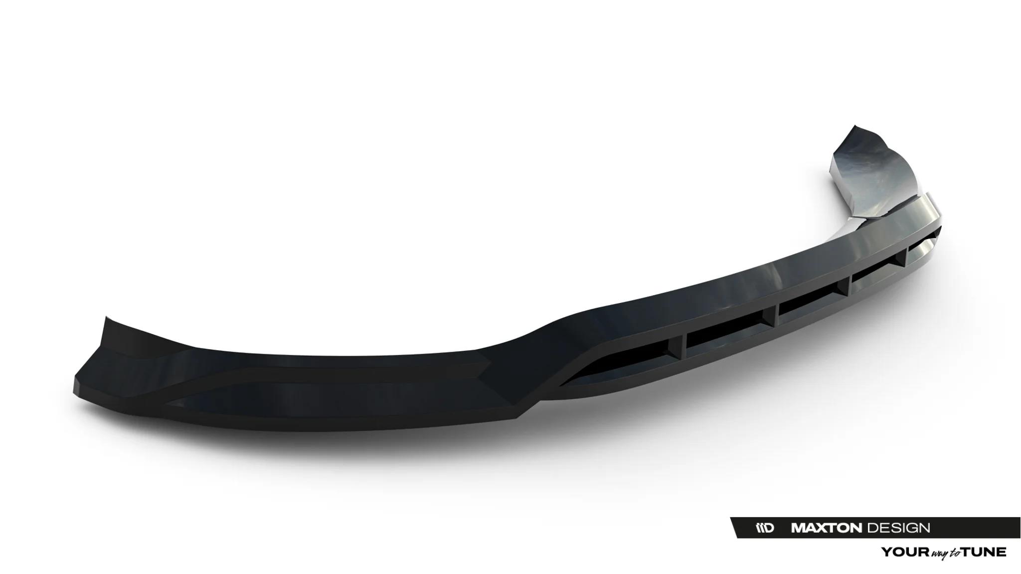 Frontlippe passend für Jeep Grand Cherokee L Mk5 schwarz Hochglanz