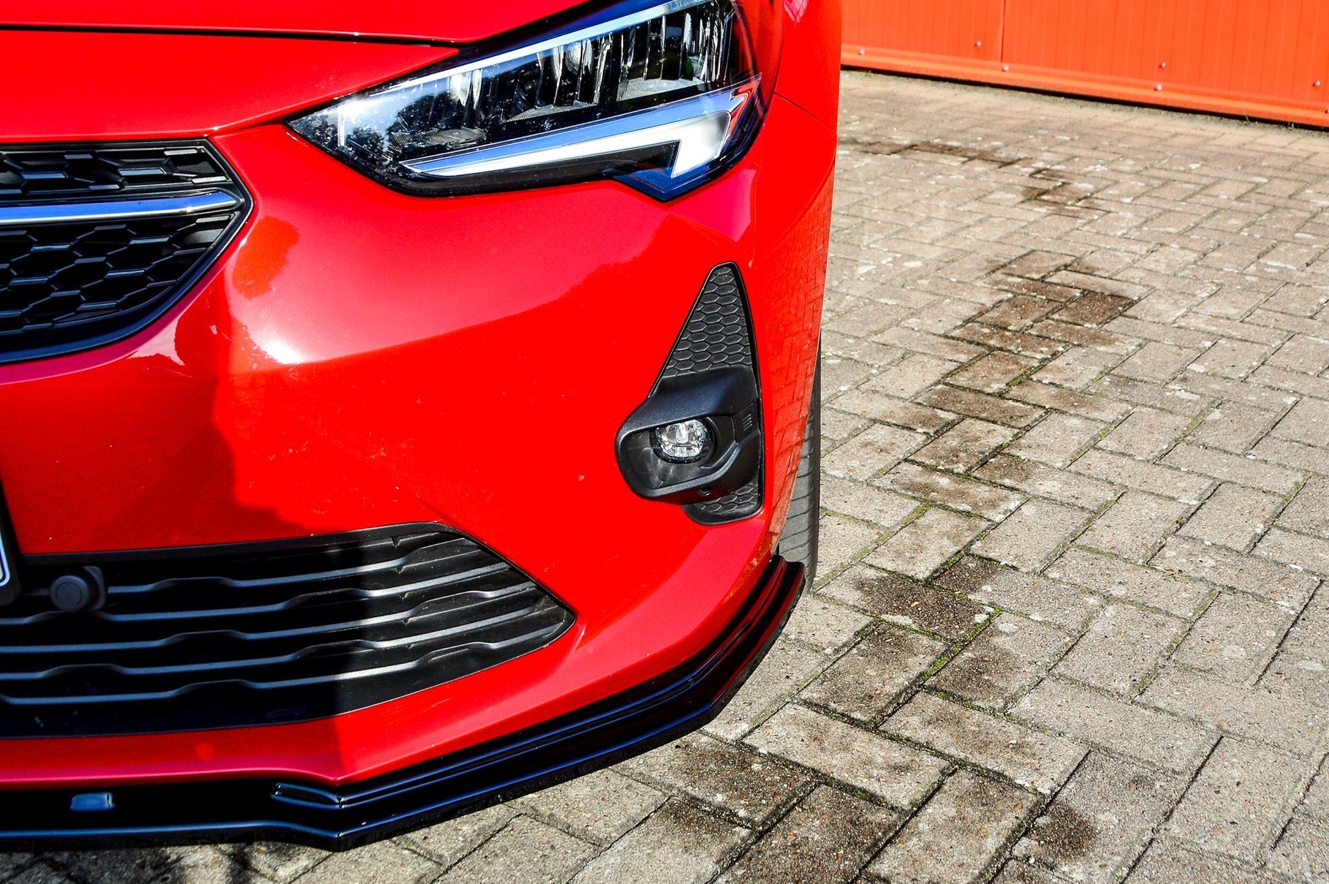 Bodykit für Opel Corsa F GS-Line (Schwarz Matt)