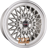 BORBET B Silver Rim Polished Einteilig 17 Zoll