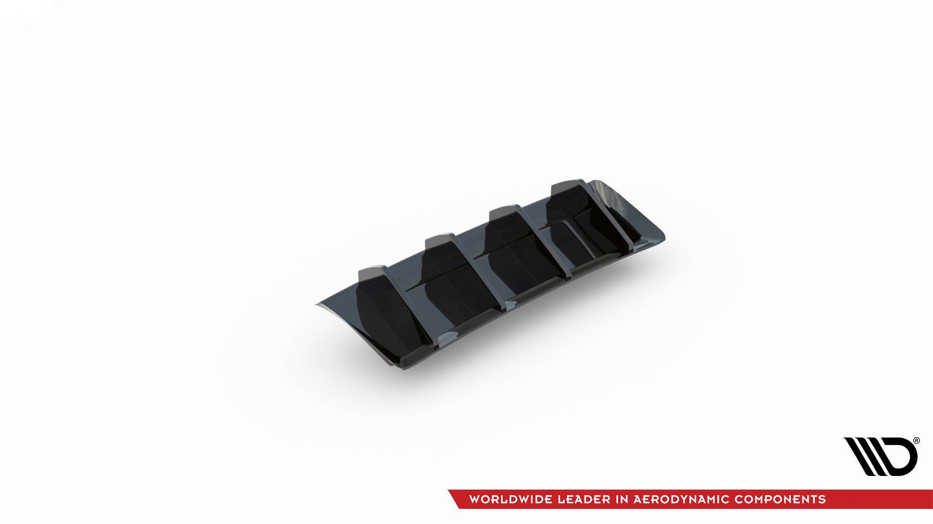Heckansatz Diffusor passend für CUPRA Ateca Mk1 / Mk1 FL schwarz Hochglanz
