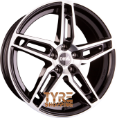 DBV 5DS 005 Schwarz Glänzend Front Poliert Einteilig 19 Zoll