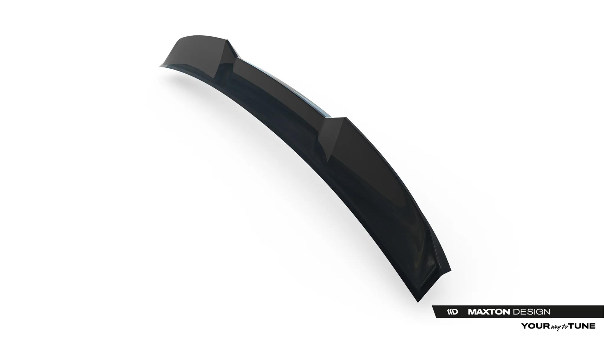Heckspoiler Lippe 3D passend für VW Jetta GLI Mk7 Facelift 2 schwarz Hochglanz