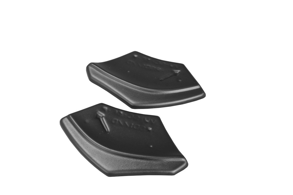 Heck Ansatz Flaps Diffusor für VW Scirocco R Mk3 Facelift schwarz Hochglanz