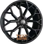 MOTEC BULL (MCT17) Schwarz Lackiert Einteilig 21 Zoll