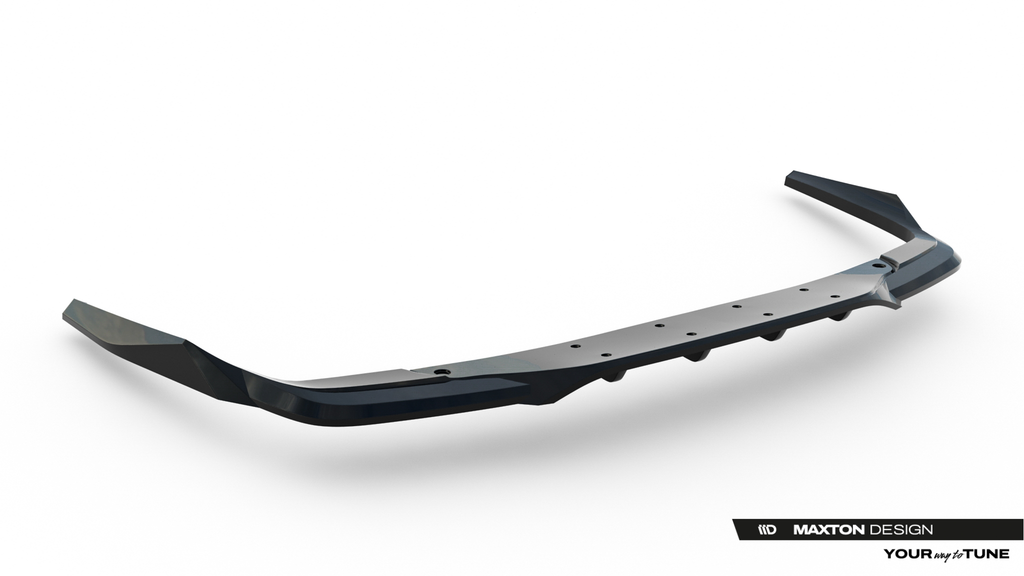 Diffusor Heckansatz passend für Mercedes-AMG C63 Limousine / Kombi W206 / S206 schwarz Hochglanz
