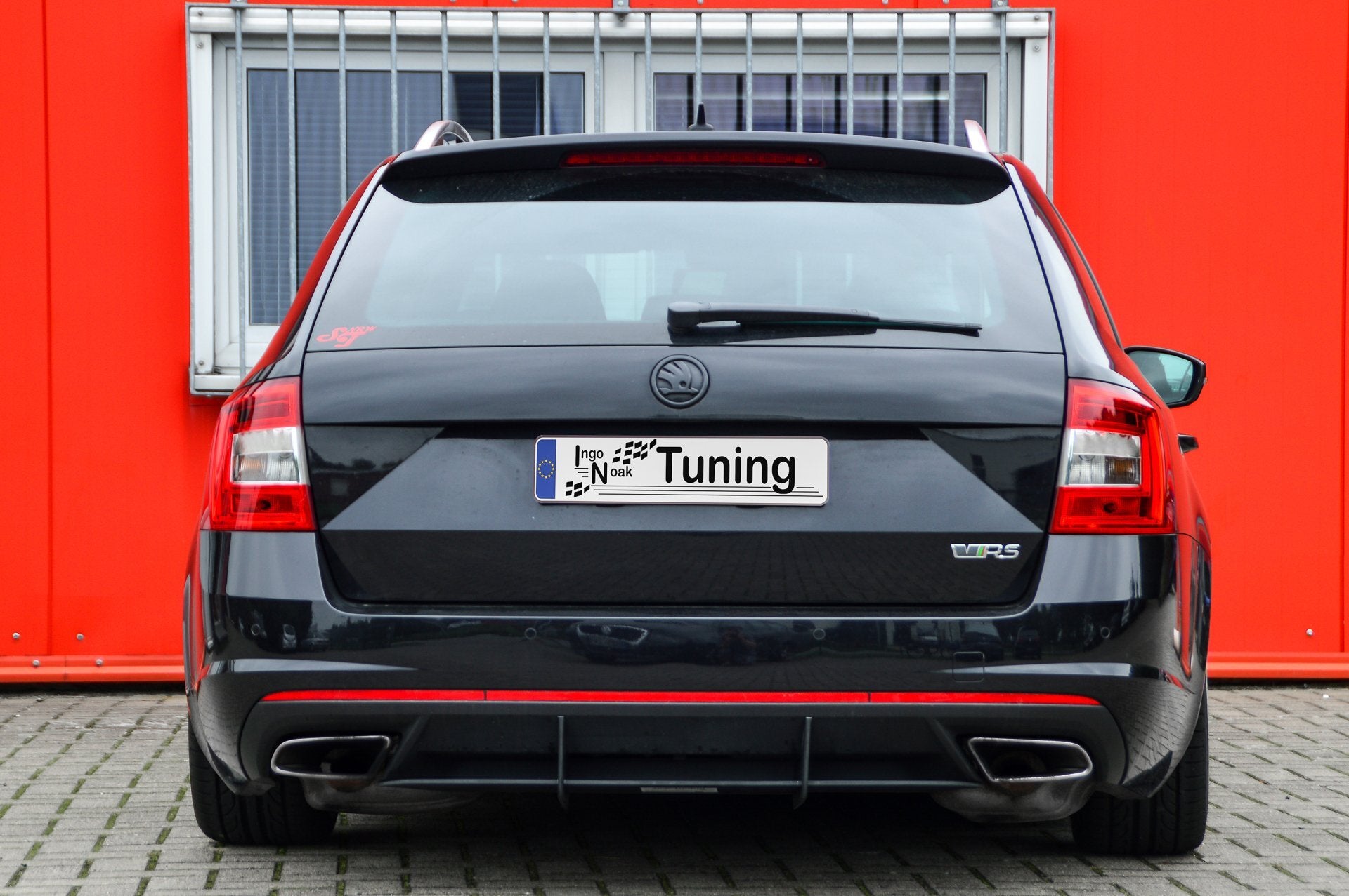 Bodykit für Skoda Octavia RS 5E Bj.2012-2016 (Schwarz Matt)