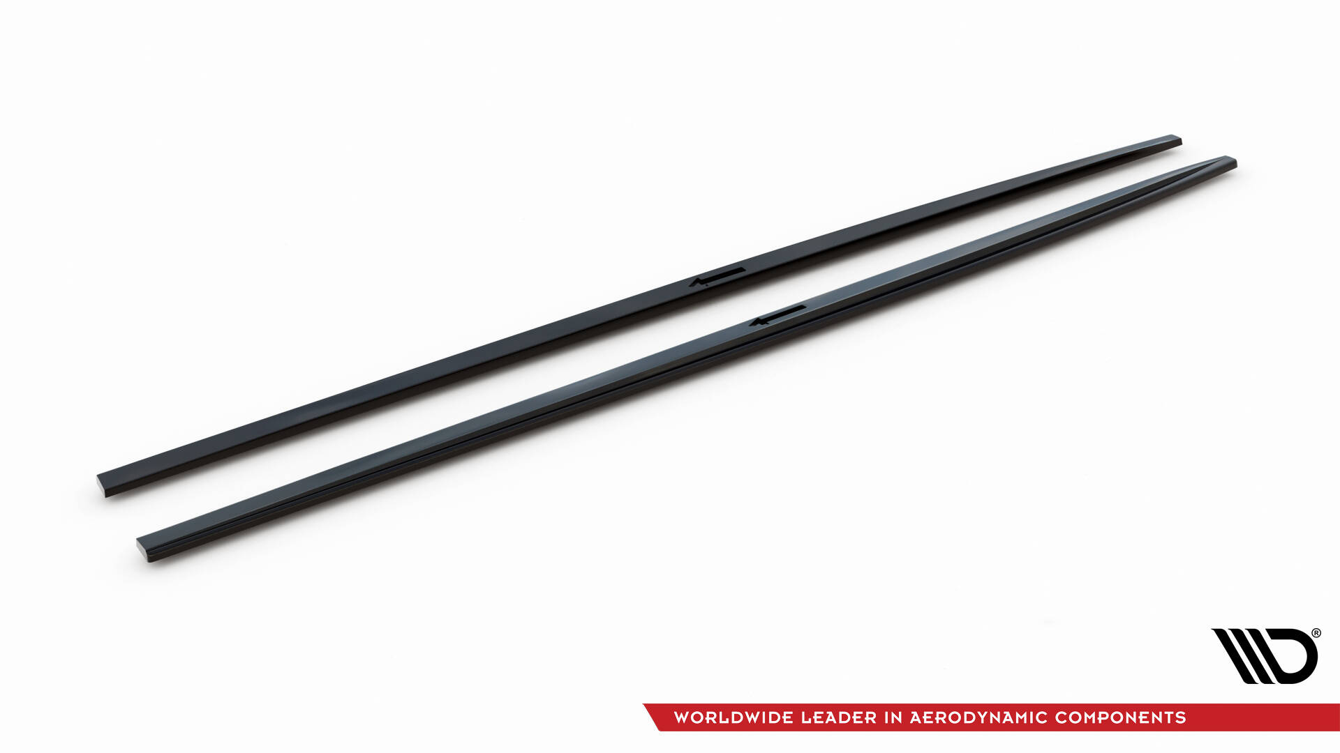 Seitenschweller Ansatz für Audi A7 S-Line C8 / S7 C8 / C8 Facelift / S7 Facelift schwarz Hochglanz
