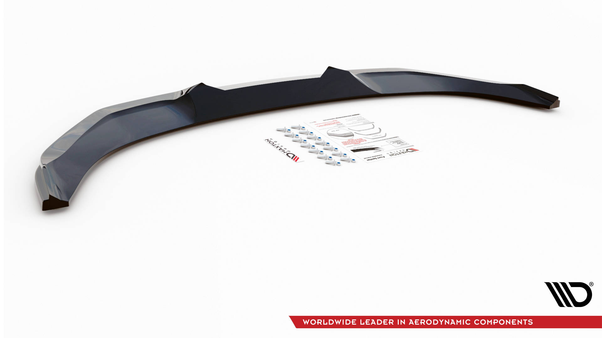Street+ Spoilerlippe Front Ansatz V.2 passend für Nissan 370Z Nismo FL schwarz Hochglanz