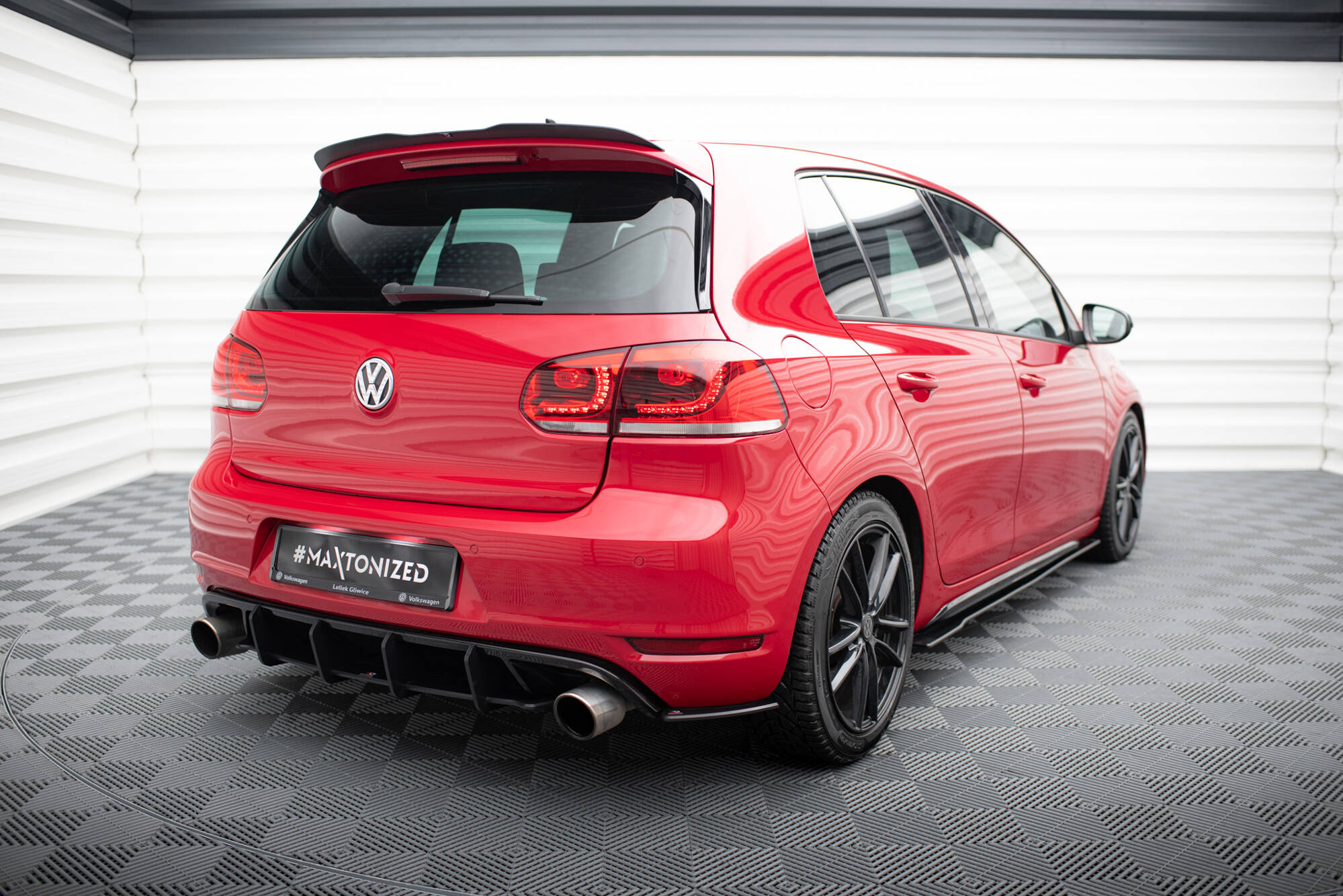 Street Pro Heck Ansatz Flaps passend für VW Golf GTI Mk6