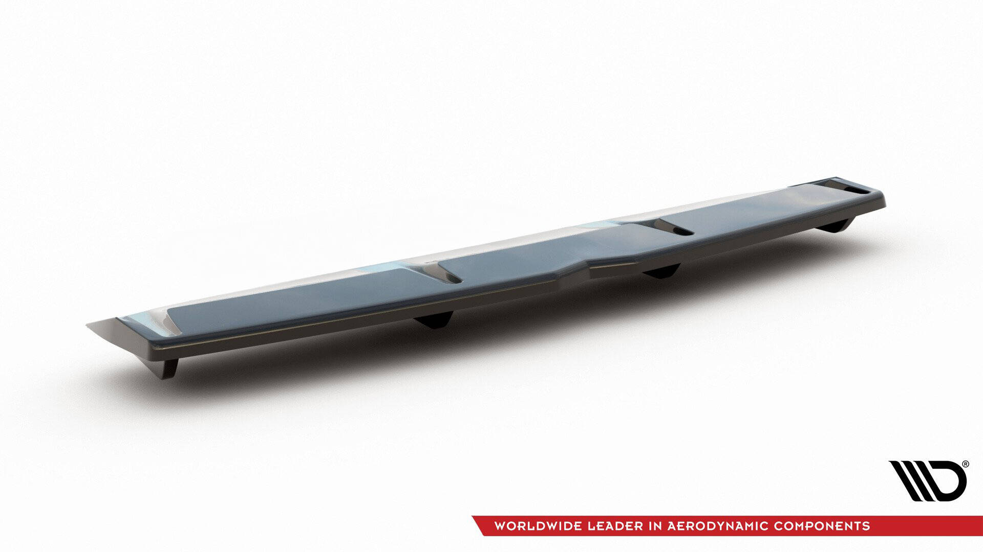 Mittlerer Cup Diffusor DTM Look Heck Ansatz für Hyundai I30 N Mk3 Fastback schwarz Hochglanz