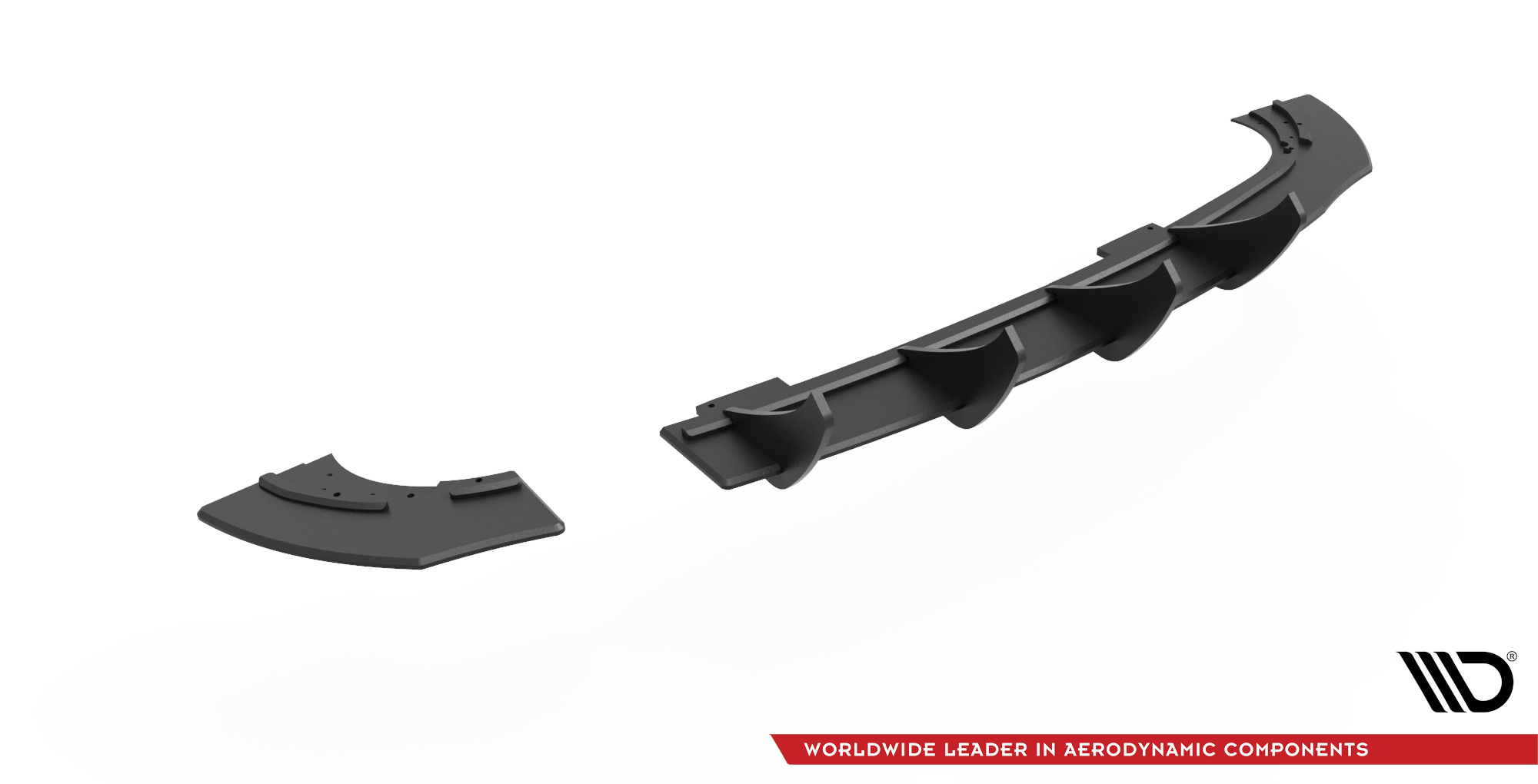 Street Pro Heckschürze Heck Ansatz Diffusor passend für Opel Astra GTC OPC-Line J