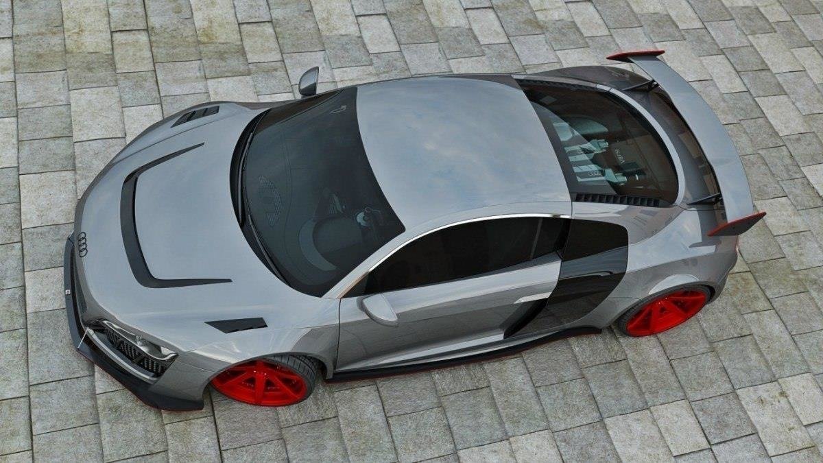 Heckspoiler Heckflügel passend für Audi R8 Mk.1