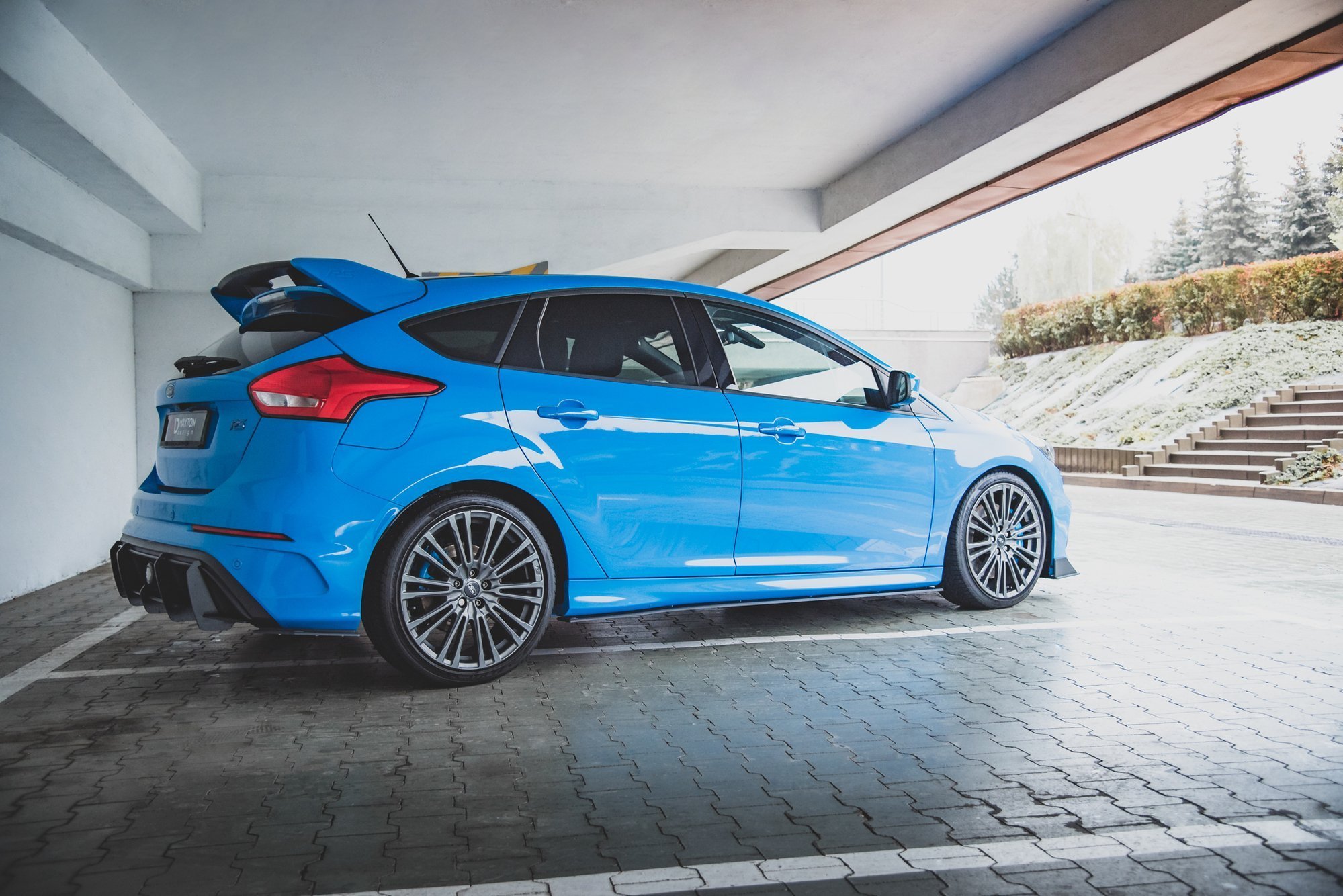 Street Pro Seitenschweller Leisten passend für Ford Focus RS Mk3