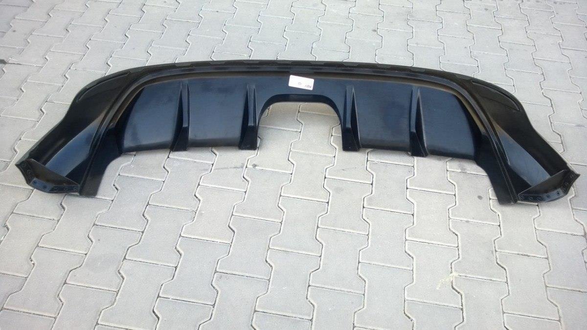 Street+ Heck Ansatz Diffusor passend für Ford Focus ST Mk3 RS Look schwarz Hochglanz