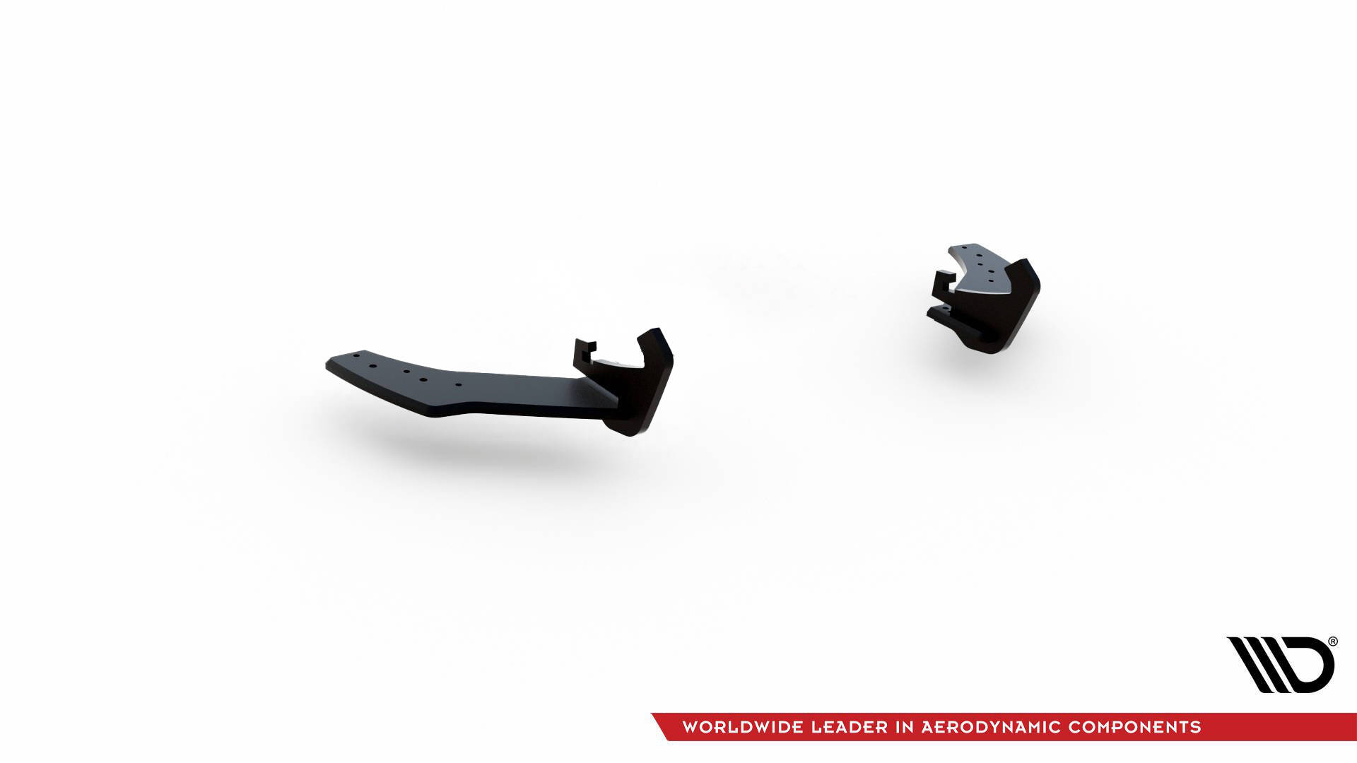 Street Pro Heck Ansatz Diffusor + Flaps passend für VW Golf 7 R FL rot
