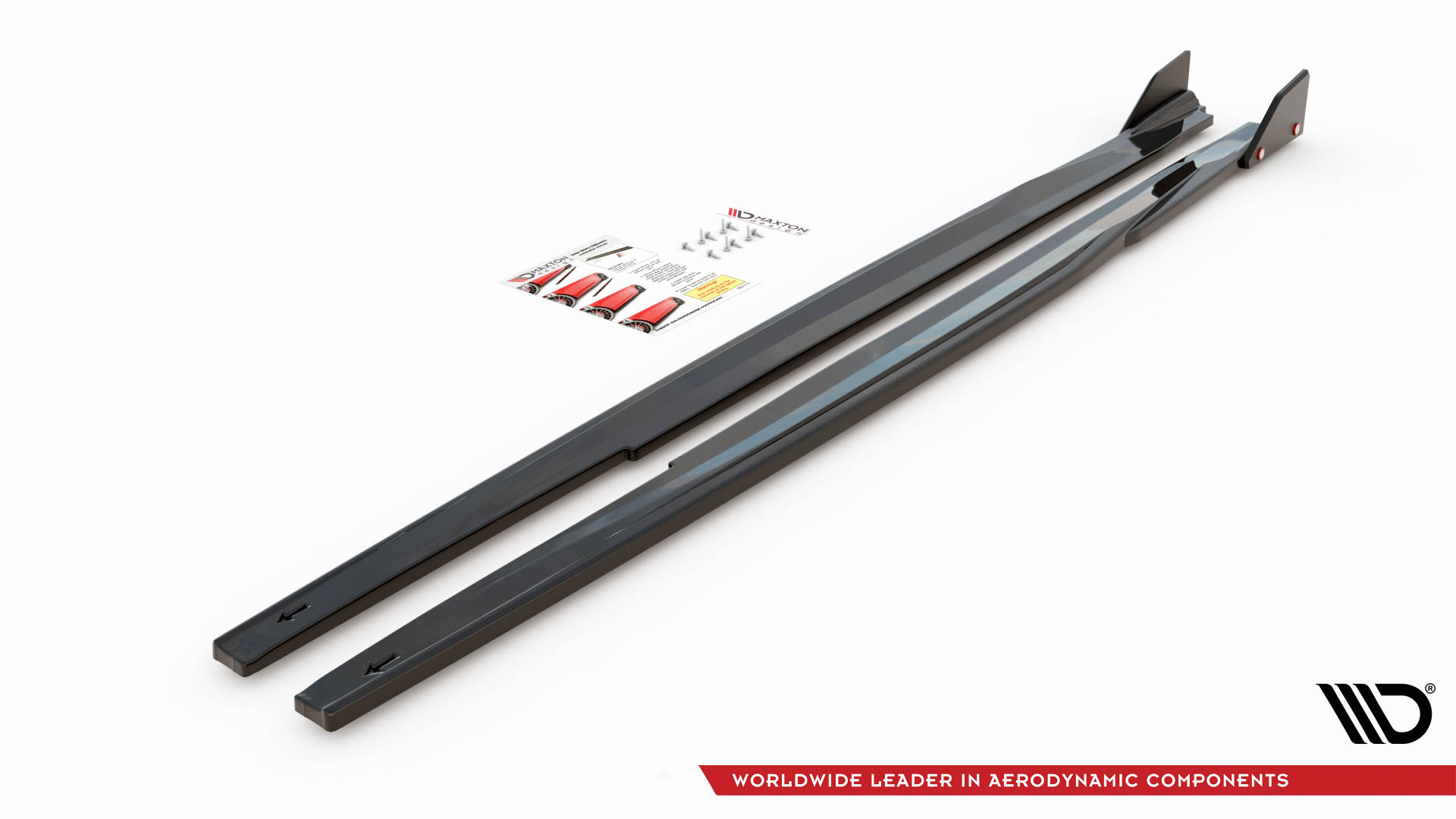 Street+ Seitenschweller Leisten V.1 + Flaps passend für Toyota Corolla GR Sport Hatchback XII