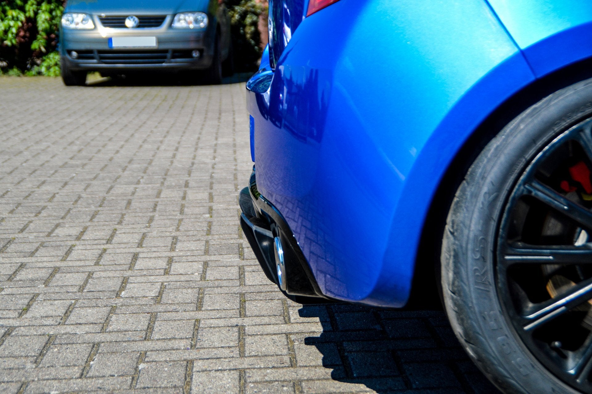 Bodykit für Renault Clio 3 RS Phase 2 Bj.2008-2014 (Schwarz Matt)