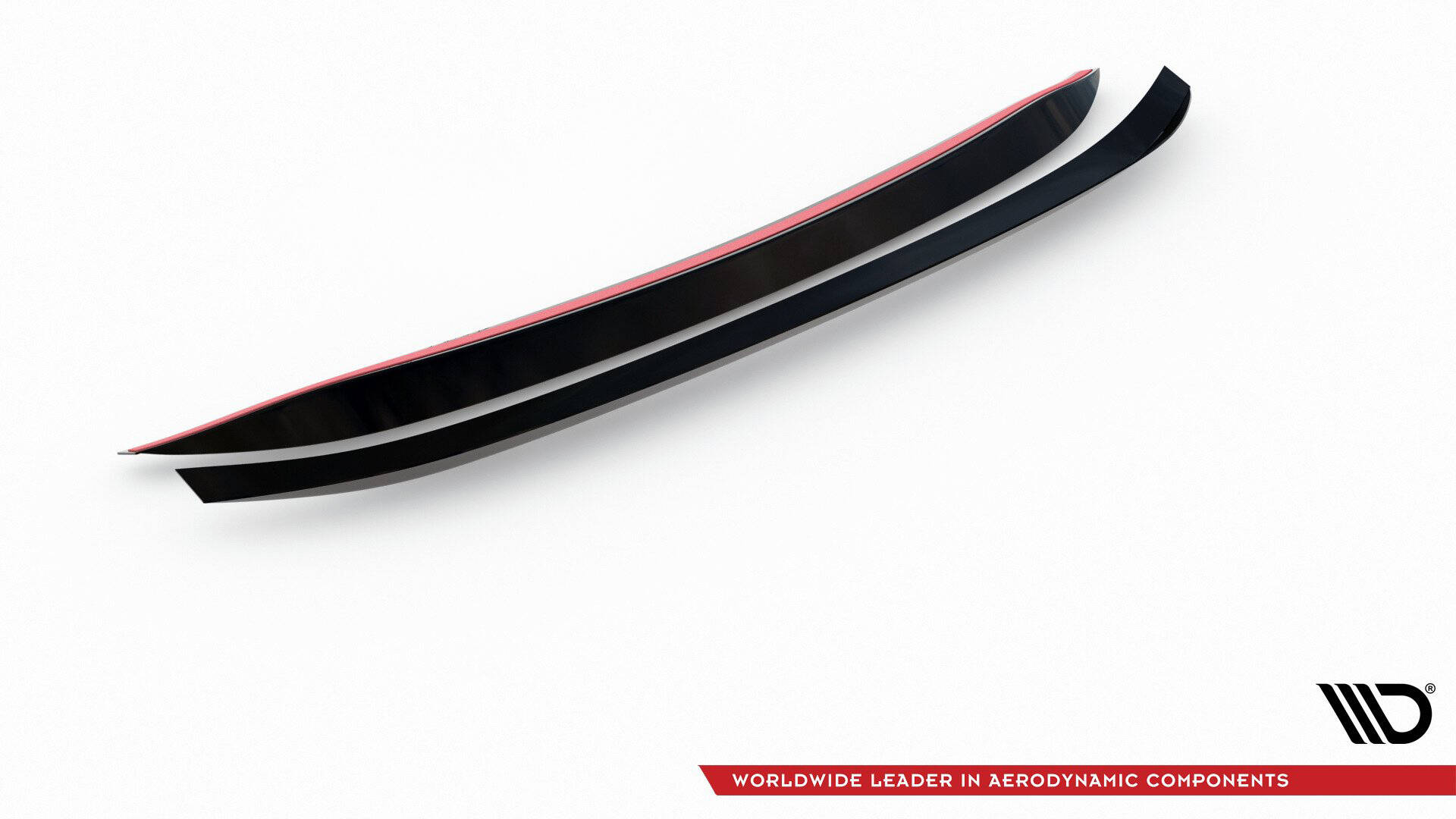 Spoiler CAP für Ford Mondeo Liftback Mk5 schwarz Hochglanz